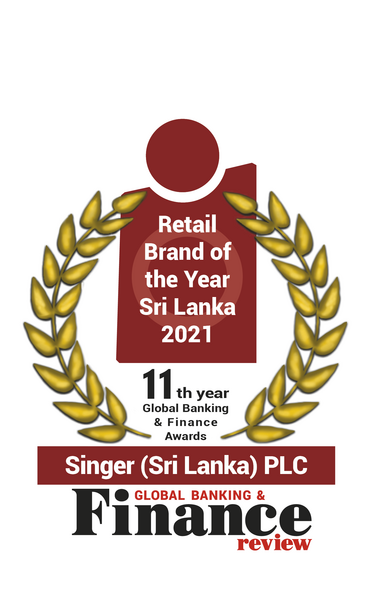 Singer wins Retail Brand of the Year for the second consecutive time at Global Banking and Finance Review Awards 2021