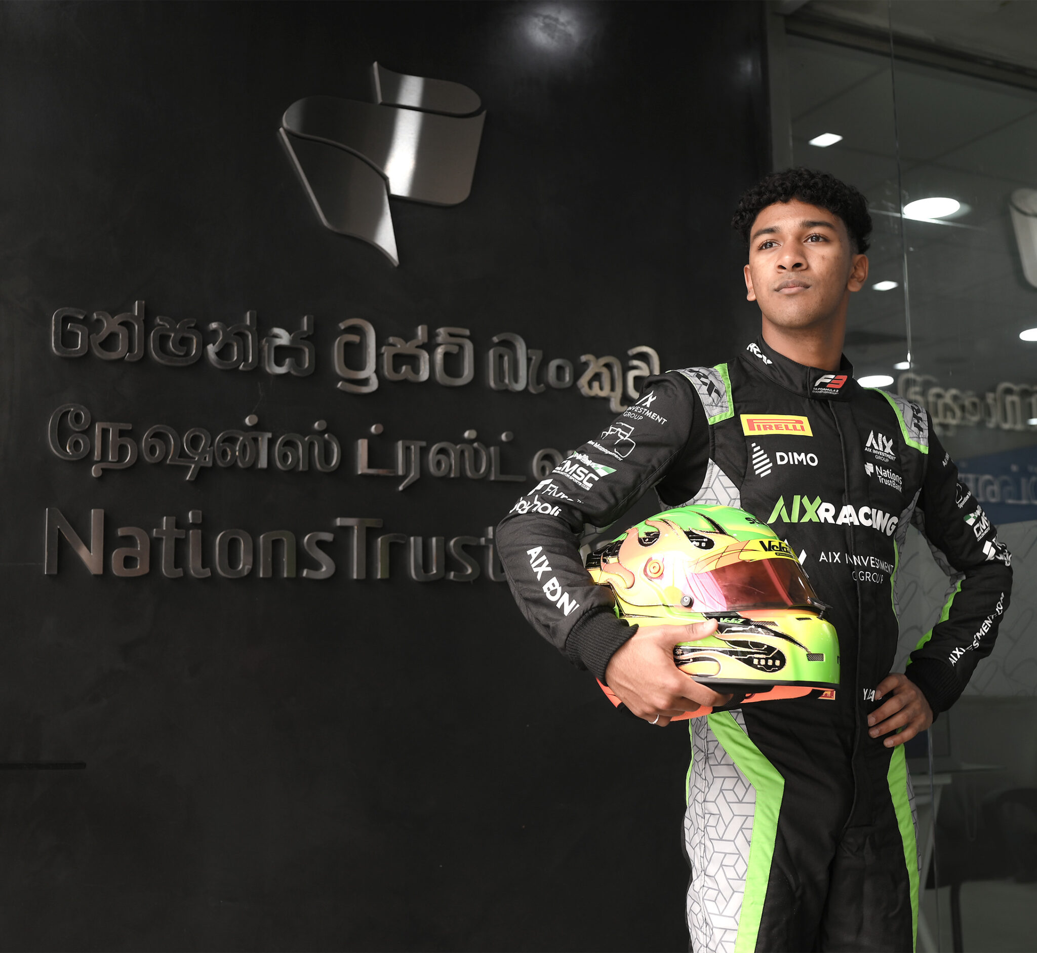 Nations Trust Bank partners with Sri Lanka’s first FIA Formula 3 driver, YevanDavid